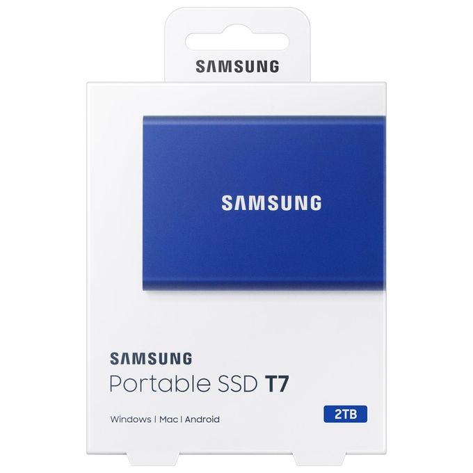 Samsung MU-PC2T0H Ssd Esterno Portatile 2000Gb Blu