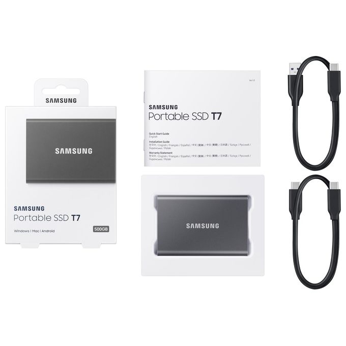Samsung MU-PC500T Ssd Esterno Portatile 500Gb Grigio