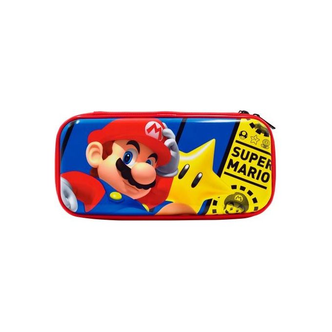Hori Custodia Premium Vault Case Super Mario per Nintendo Switch-Lite Ufficiale Nintendo