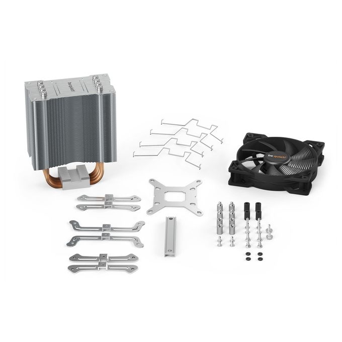 Be Quiet! Pure Rock 2 Processore Set Refrigerante 12cm Argento