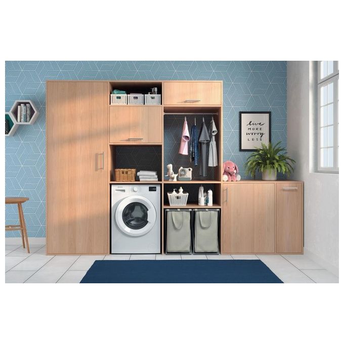 Indesit IM760MYTIMEIT MY TIME Lavatrice Carica Frontale 7 Kg 1000 rpm Classe A 15 Programmi (85x60x50 cm) colore Bianco