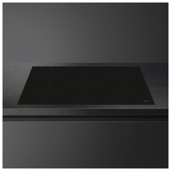 Smeg SI2951D Piano Cottura ad Induzione 5 Zone 90 cm Nero