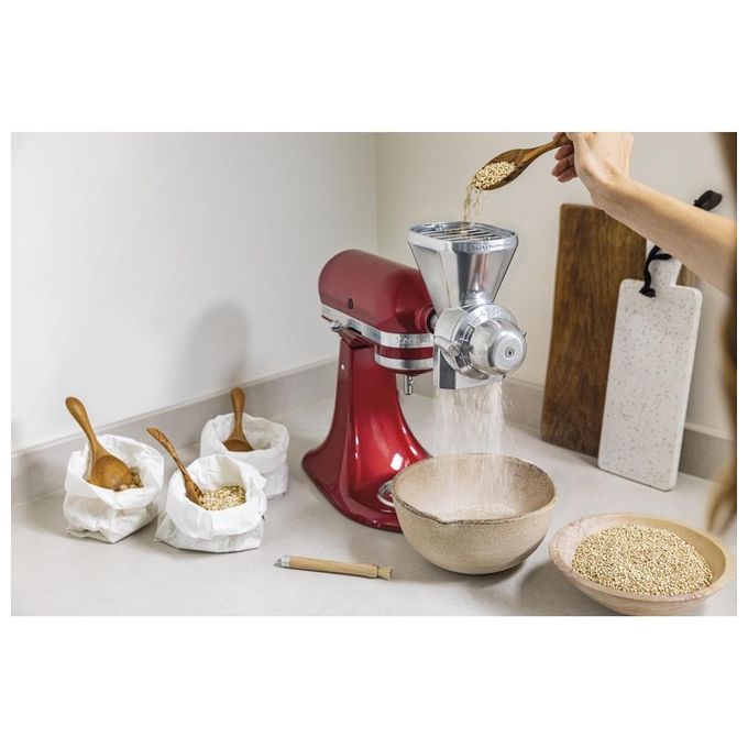 KitchenAid 5KSM185PS Artisan Impastatrice Planetaria 300W 4,8 Litri Rosso Mela