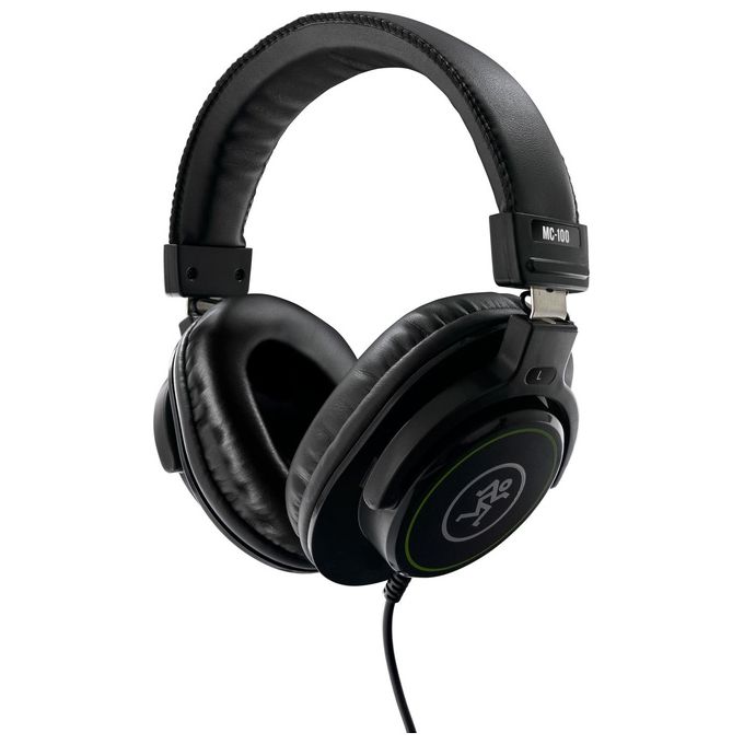 Mackie Mc-100 Cuffie Filo Padiglione Auricolare Nero