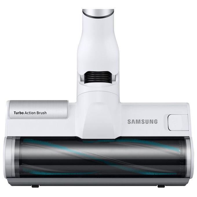 Samsung VS15T7031R1 Jet 70 Turbo Scopa Elettrica senza Filo senza Sacchetto Capacita' 0,8 Litri Autonomia 40 minuti Bianco-Silver