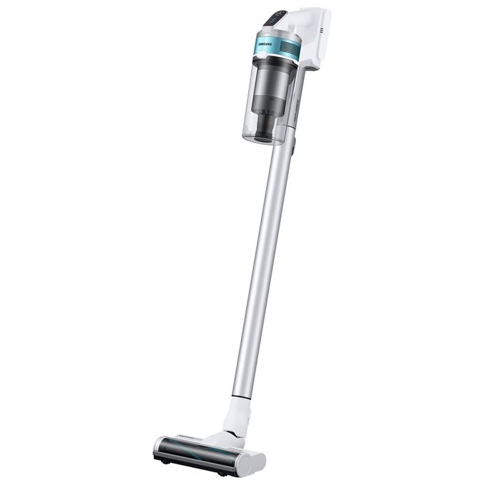 Samsung VS15T7031R1 Jet 70 Turbo Scopa Elettrica senza Filo senza Sacchetto Capacita' 0,8 Litri Autonomia 40 minuti Bianco-Silver