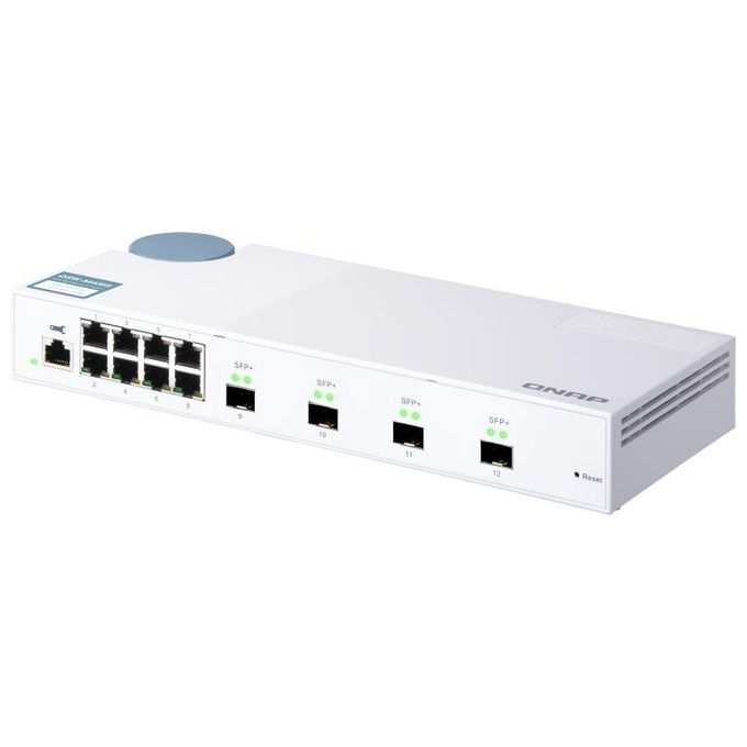Qnap QSW-M408S Switch di Rete Gestito L2 Gigabit Ethernet 10-100-1000 Bianco