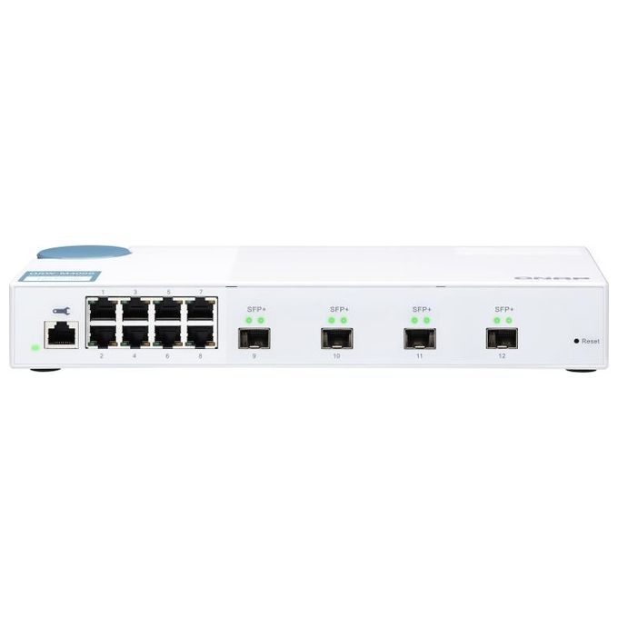 Qnap QSW-M408S Switch di Rete Gestito L2 Gigabit Ethernet 10-100-1000 Bianco