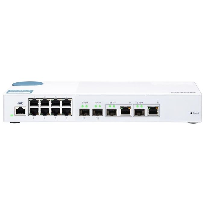 Qnap QSW-M408-2C Switch di Rete Gestito L2 10g Ethernet 100-1000-10000 Bianco