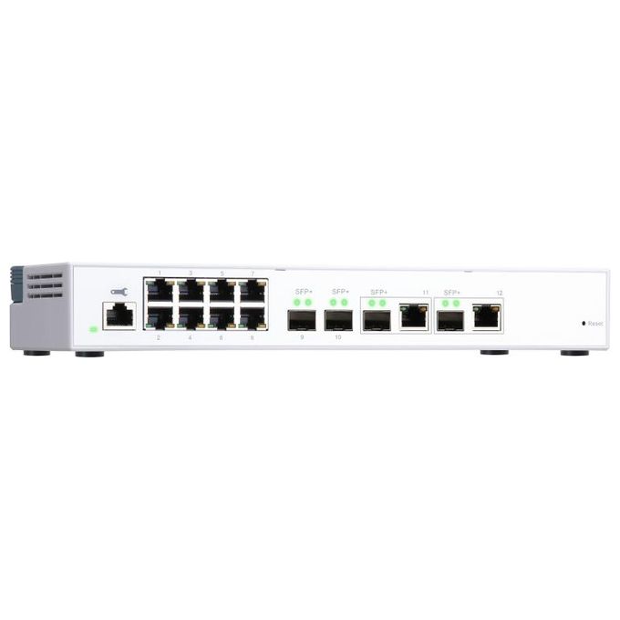Qnap QSW-M408-2C Switch di Rete Gestito L2 10g Ethernet 100-1000-10000 Bianco