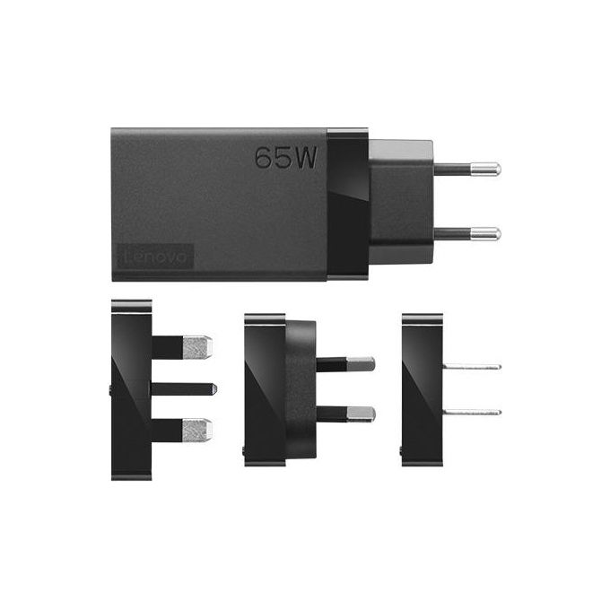 Lenovo Caricabatterie 65W Usb-C da Viaggio