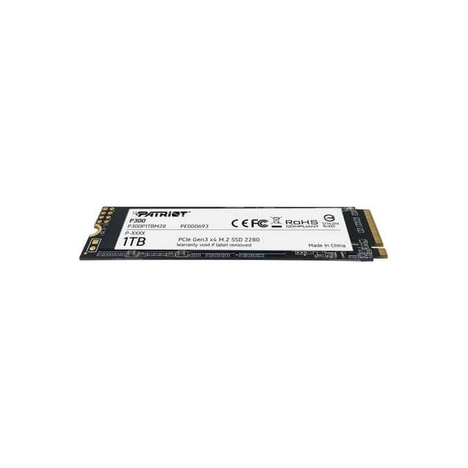 Patriot Memory P300 M.2 1000Gb Pci Express 3.0 Nvme