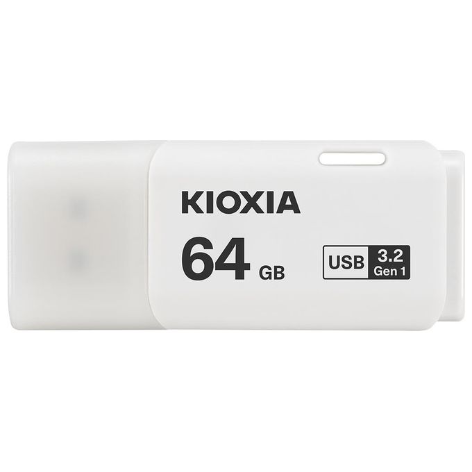 Kioxia TransMemory U301 Unita' Flash USB 64Gb USB tipo A 3.2 Gen 1 Bianco