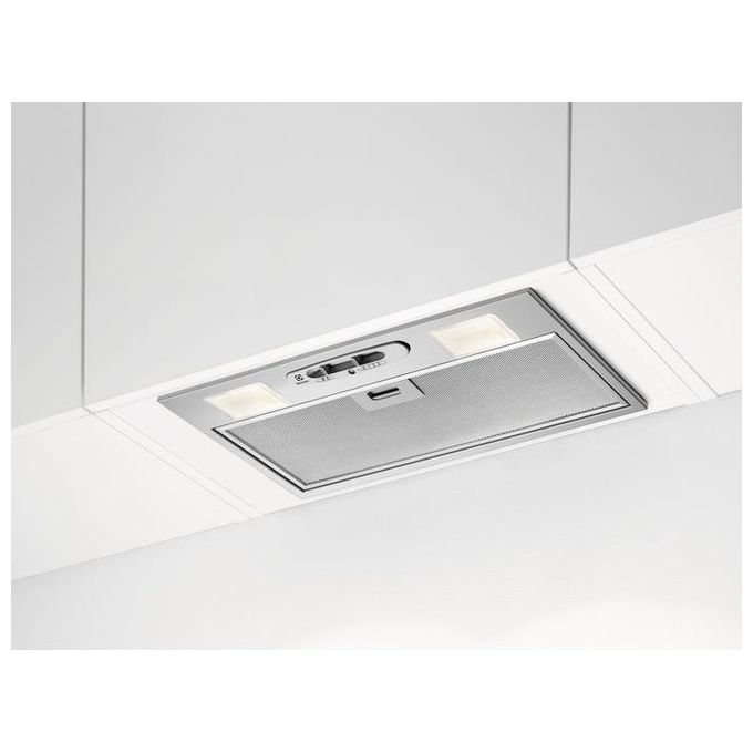 Electrolux LFG225S Cappa Aspirante o Filtrante Classe energetica D Portata 270 m³-h 3 Velocita' Comandi meccanici 52 cm Inox