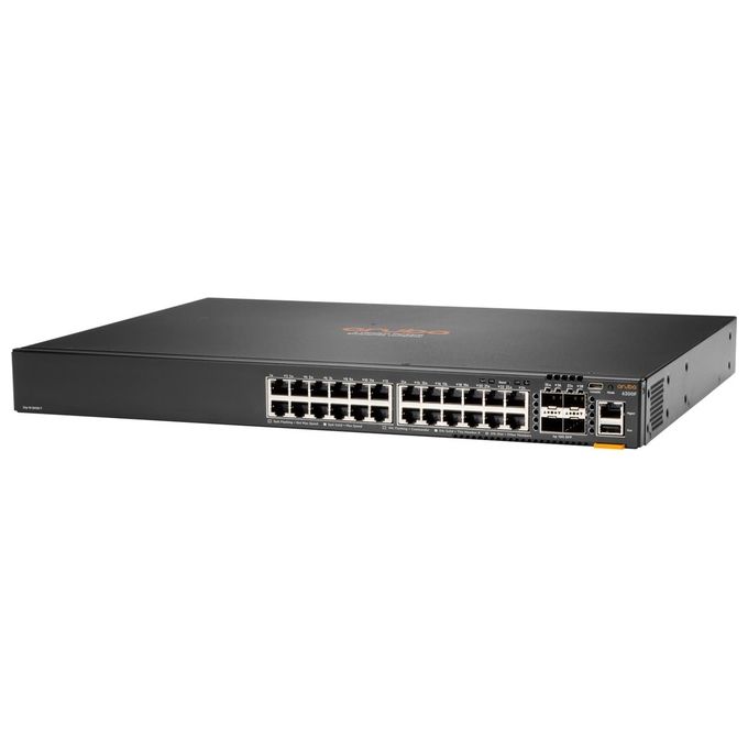 HP Enterprise Aruba 6200F 24G 4SFP+ Switch Gestito L3 Gigabit Ethernet 10-100-1000 1U Nero