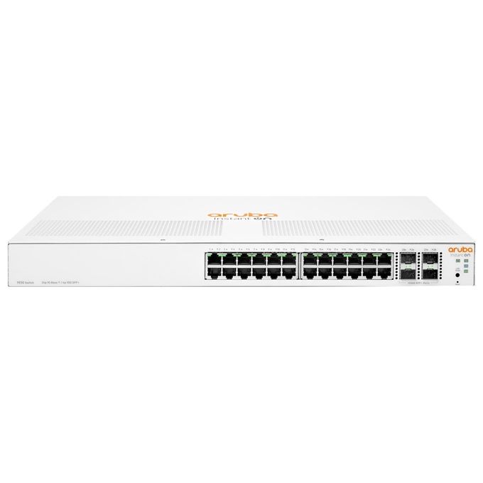 HPE Aruba Instant On 1930 24g Class4 Poe 4sfp-sfp 195w Gestito L2 Gigabit Ethernet 10-100-1000 Supporto Power Over Ethernet 1U Bianco