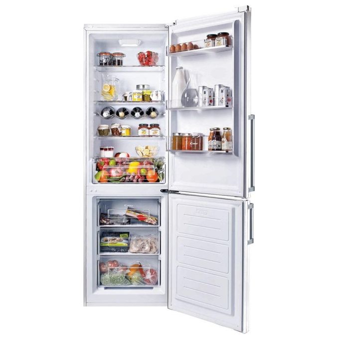Candy CCBS 6182WH-2N Frigorifero Combinato Capacita' 228 Litri Classe energetica F Statico Maniglia Esterna 185 cm Bianco