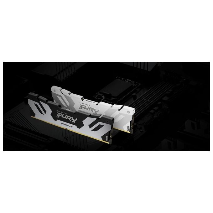 Kingston Technology FURY Memoria Ram 48Gb 6400MT-s DDR5 CL32 DIMM Renegade Silver XMP