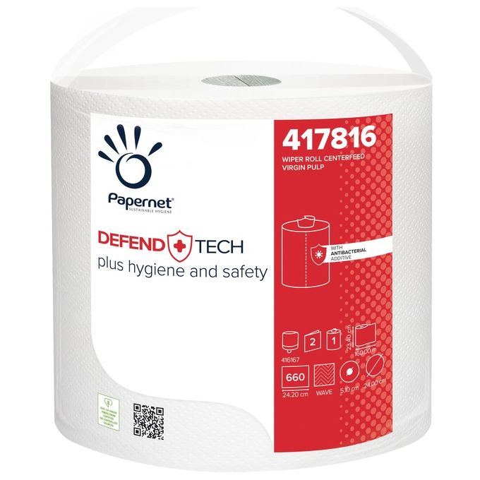 Papernet Confezione 3 Bobina Defend Tech 2 Veli 660 Strappi