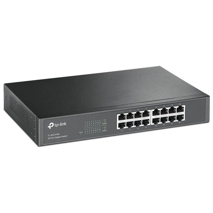 TP-LINK switch 16 porte lan gigbit desktop-rack