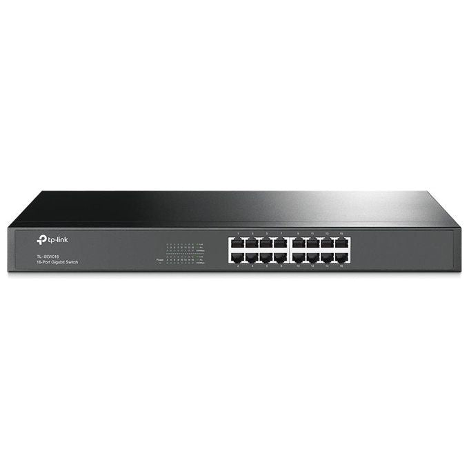 TP-LINK 16-port Gigabit Switch 16 10-100-1000m Rj45 Rm 1u
