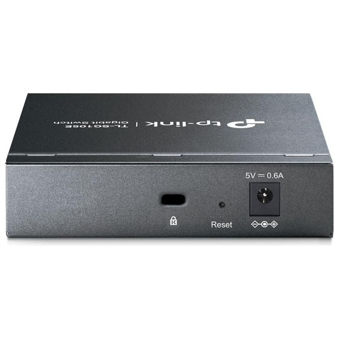 TP-Link TL-SG105E Switch Gestito L2 5 Porte Gigabit Ethernet 10-100-1000 Mbps colore Nero