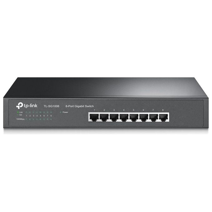 TP-LINK 8-port Gigabit Switch 8 10-100-1000m Rj45 Rm 1u