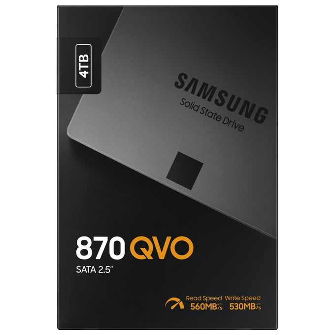 Samsung MZ-77Q4T0 Solid State Drive 2,5'' 4000Gb Serial Ata III V-Nand Mlc