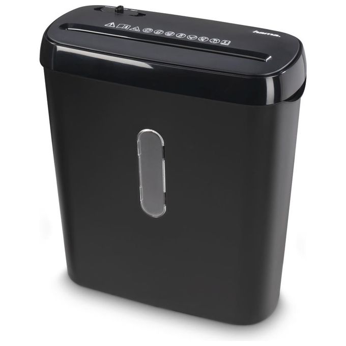 Hama Basic S6 Distruggi Documenti Taglio a Striscia 22cm 70Db Nero