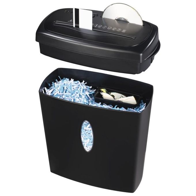 Hama Home X10CD Distruggi Documenti Elettrico Taglio a Croce 15 Litri Nero