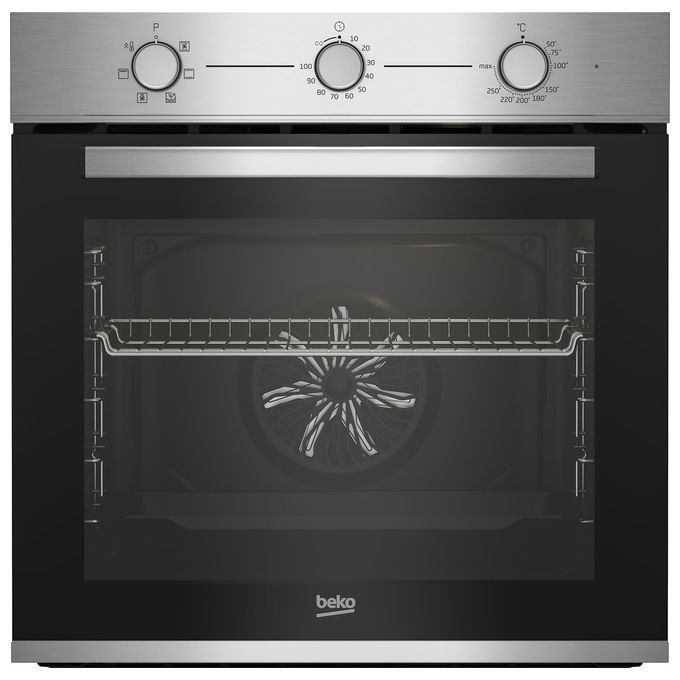 BEKO BBIE12100X Forno Elettrico da Incasso Ventilato Multifunzione con Grill 72 Litri 60 cm Classe a colore Inox