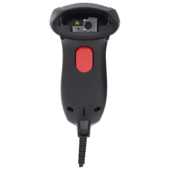 Manhattan Lettore di Codici a Barre Portatile 1D 2D CCD Nero USB