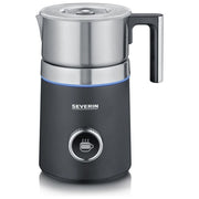 Severin Spuma 700 Plus Schiumatore per Latte Automatico Nero-Acciaio Inossidabile