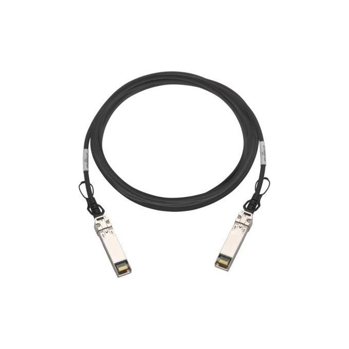 Qnap CAB-DAC30M-SFP28 Cavo a Fibre Ottiche 3mt QSFP28 Nero