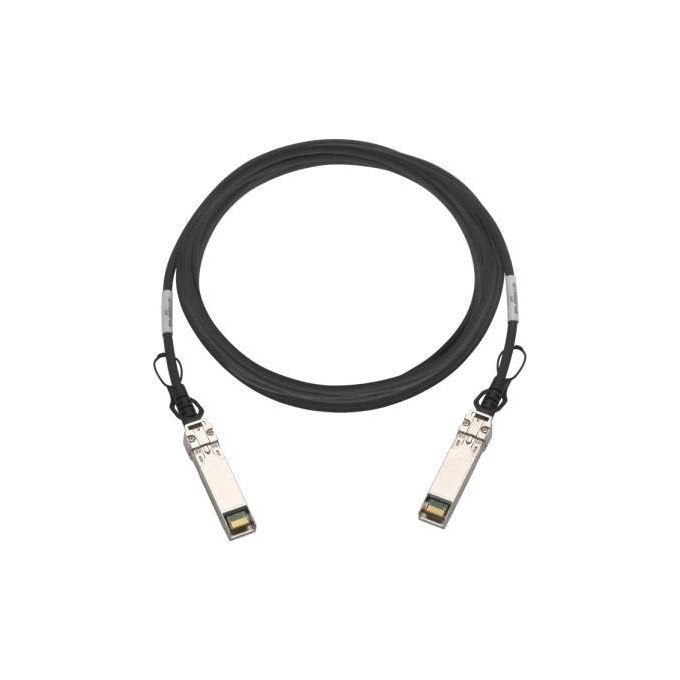Qnap CAB-DAC30M-SFP28 Cavo a Fibre Ottiche 3mt QSFP28 Nero