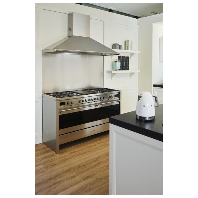 Smeg KLF04WHEU Estetica 50's Style Bollitore Elettrico a Temperatura Variabile Capacita' 1,7 Litri 7 Tazze Potenza 2400 W Bianco