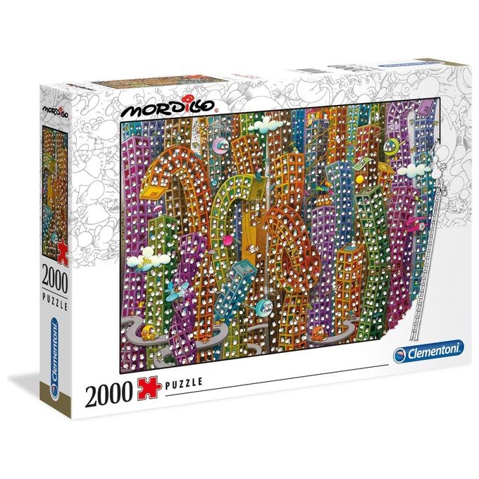 Puzzle Da 2000 Pezzi - Mordillo: The Jungle