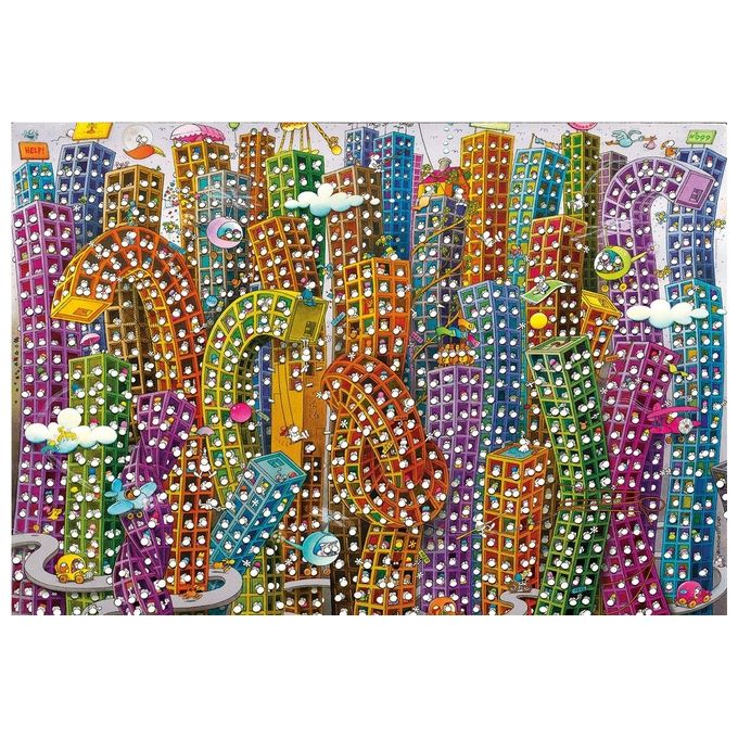 Puzzle Da 2000 Pezzi - Mordillo: The Jungle