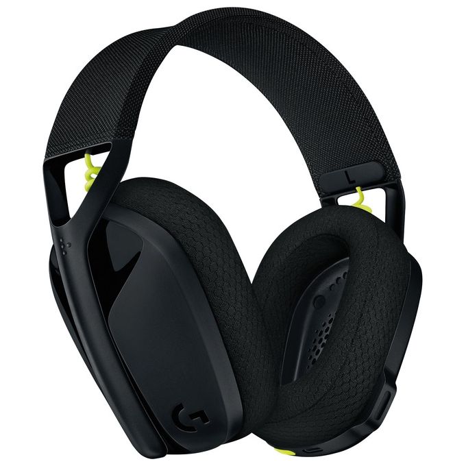 Logitech G435 LIGHTSPEED Cuffie Gaming Wireless Bluetooth -Over Ear Microfoni Integrati Nero