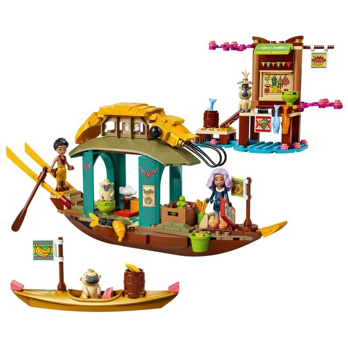 LEGO 43185 Disney Princess Barca di Boun 247 pezzi colore Multicolore