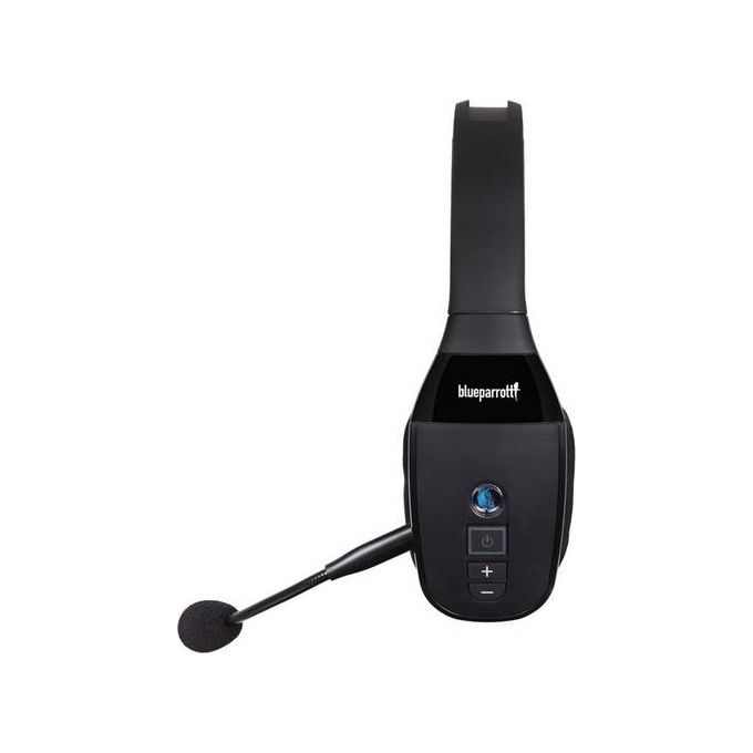 Jabra Blueparrott B450-XT Cuffie Mono Over-Ear Cuffie Bluetooth Funzione Noise Cancelling e Controllo Vocale  Nero
