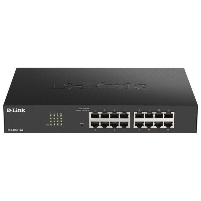 D-Link DGS-1100-24PV2 Switch di Rete Gestito Gigabit Ethernet 10-100-1000 Nero Supporto Power Over Ethernet