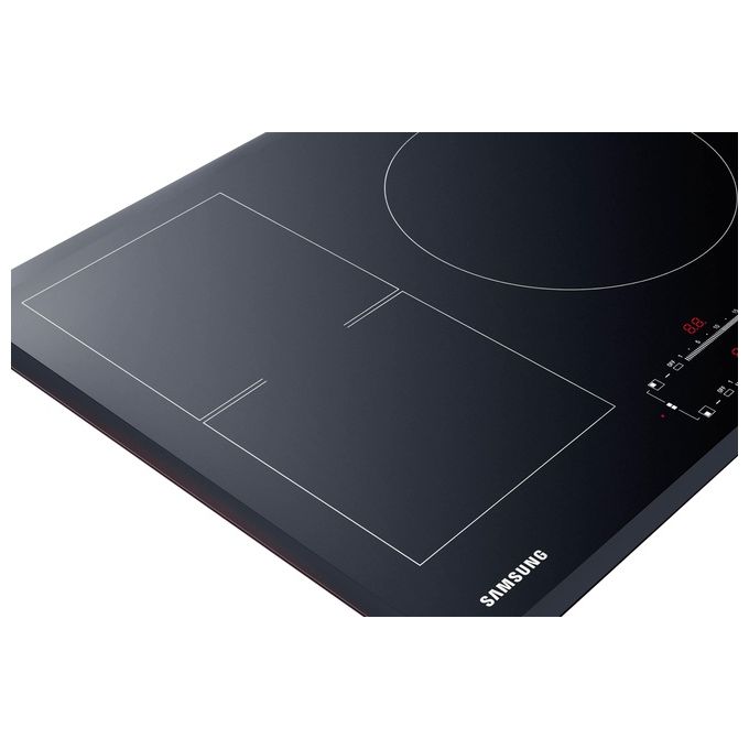 Samsung Piano Cottura NZ84F7NC6AB Induzione 4 Zone 80cm Nero Alta Efficienza