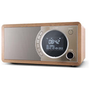 Sharp Radio Digitale Portatile con DAB-DAB+-FM Bluetooth 4.2 Marrone