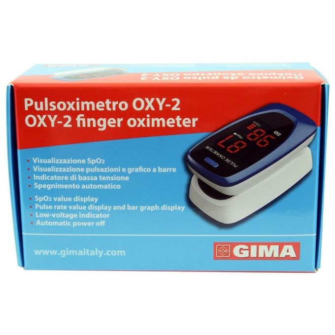 Pulsossimetro Oxy-2 misurazione della saturazione di ossigeno e della frequenza cardiaca