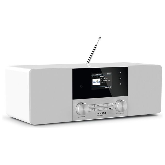 TechniSat DigitRadio 4 C Radio Digitale Stereo Bianco