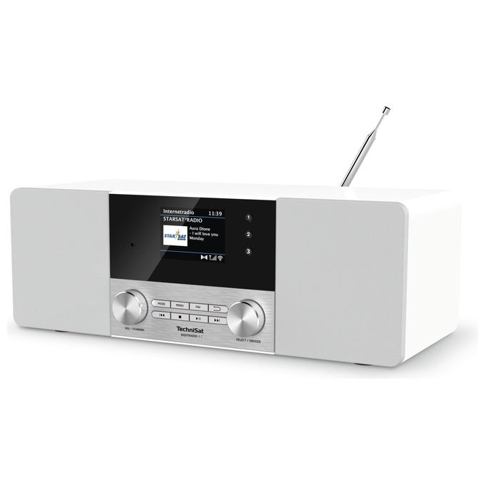 TechniSat DigitRadio 4 C Radio Digitale Stereo Bianco