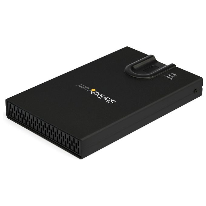 Startech.com Box Esterno Hard Disk con Crittografia Accesso Tramite Impronta Digitale per Unita' Sata da 25