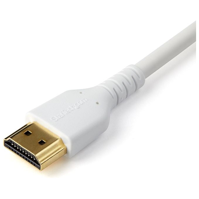 StarTech.com Cavo Premium HDMI ad Alta Velocita' 4K 60Hz con Ethernet da 1mt Bianco