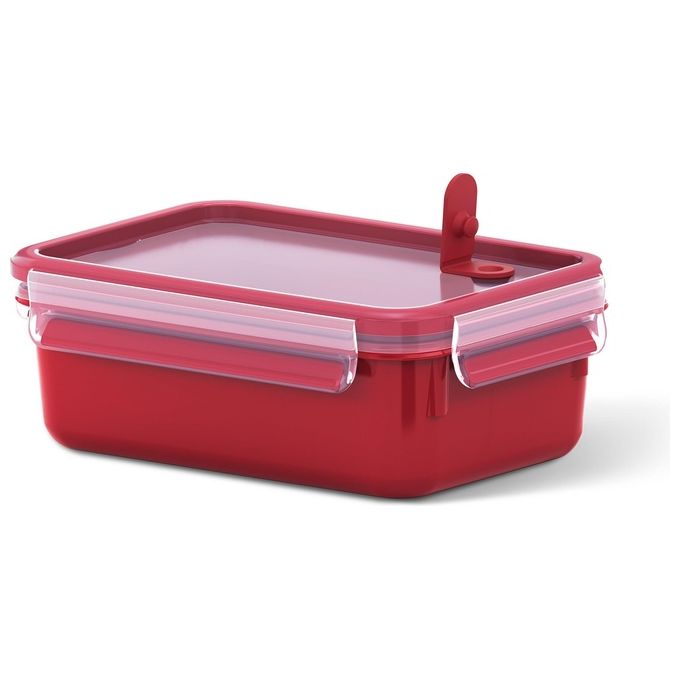 Emsa Clip e Micro Contenitore Microonde Rosso 1 Litro